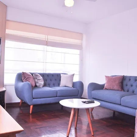 Kyra Apartments - Central Miraflores - Spacious 4Br For 08 Guests Lima Exterior photo