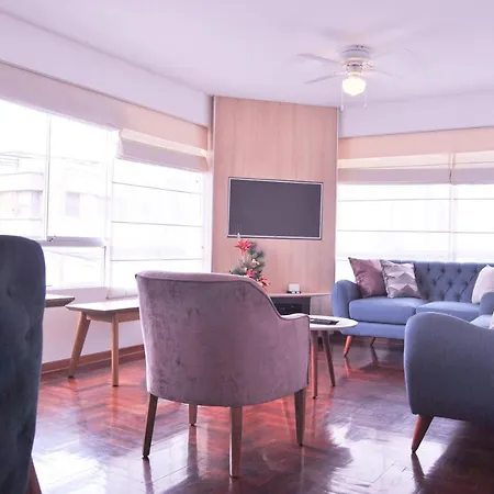 Kyra Apartments - Central Miraflores - Spacious 4Br For 08 Guests Lima Exterior photo